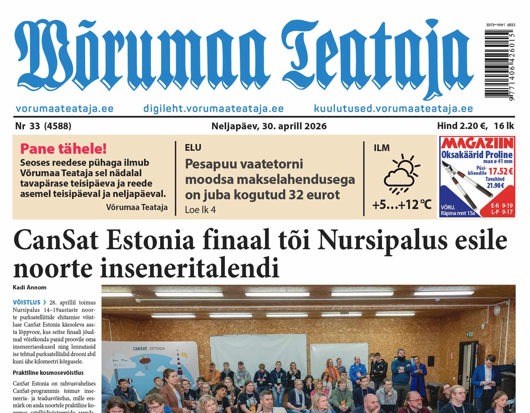30. aprilli digileht 2026